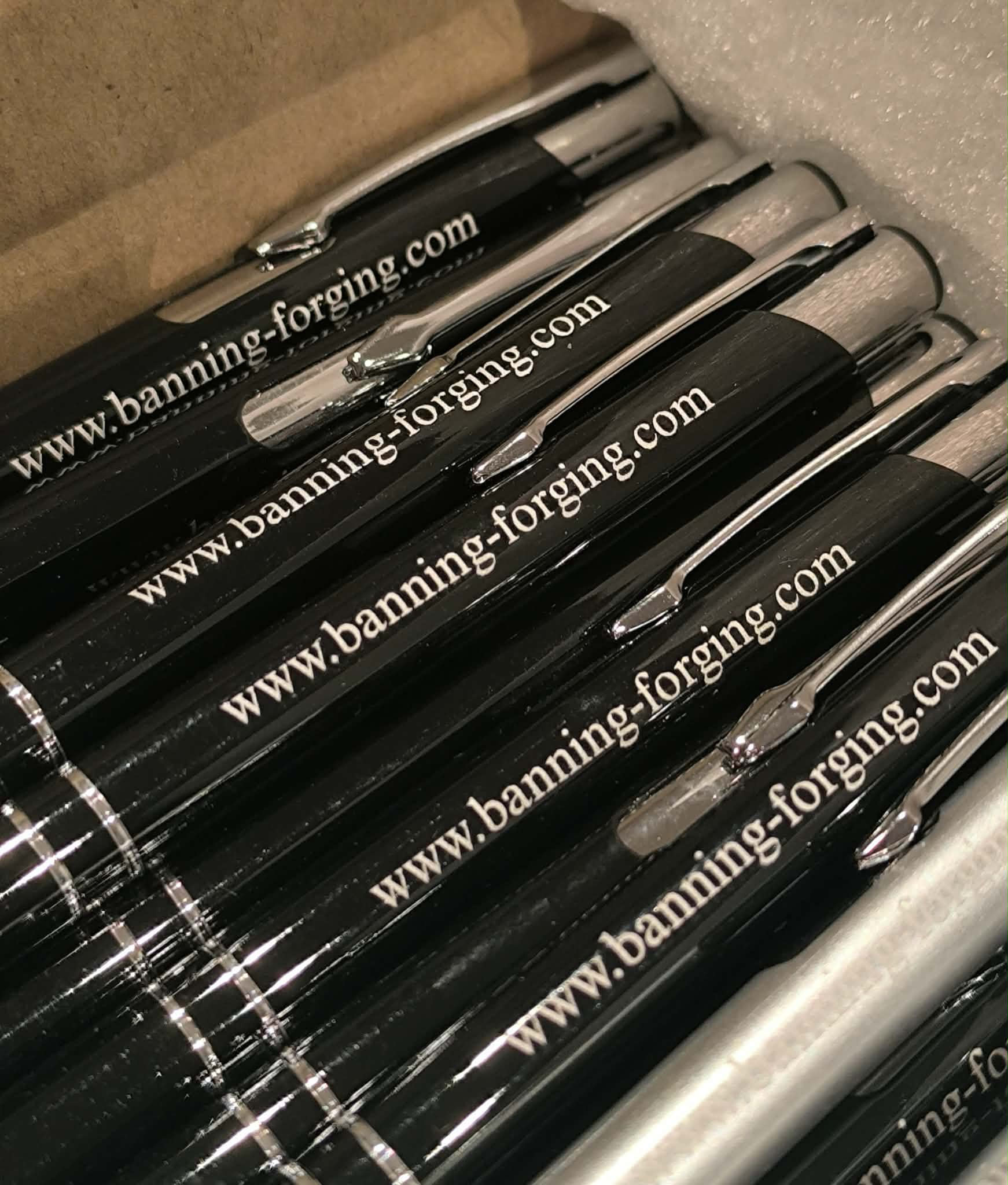 Stylos personnalisés de notre gamme en aluminium anodisé