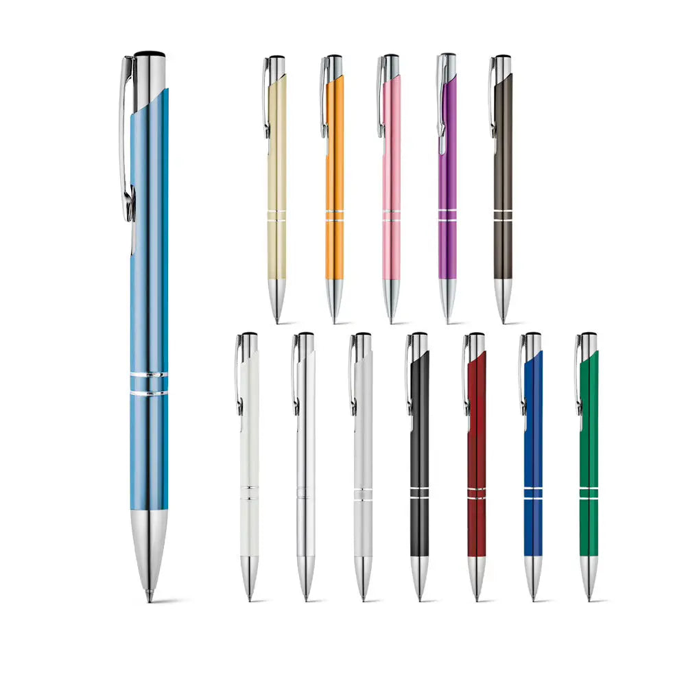 Stylo aluminium anodisé encre bleu Wordans