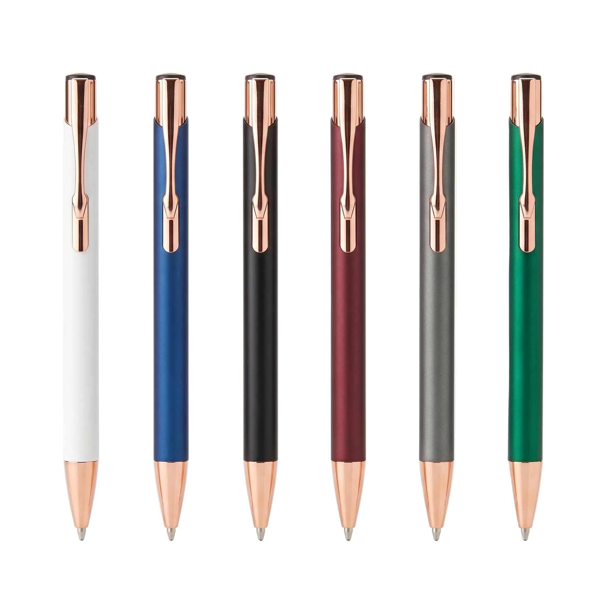 Stylo aluminium mat finition dorée collection Cassiopée