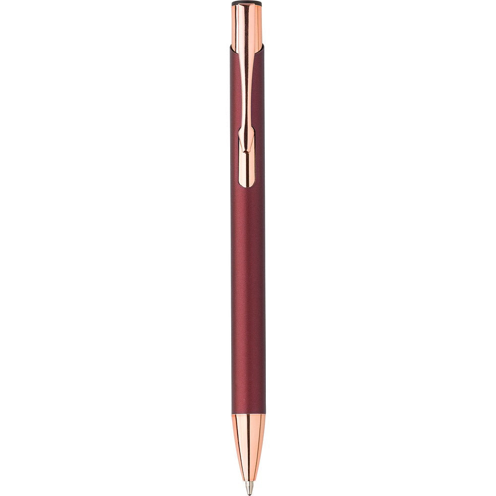 Stylo aluminium mat finition dorée collection Cassiopée